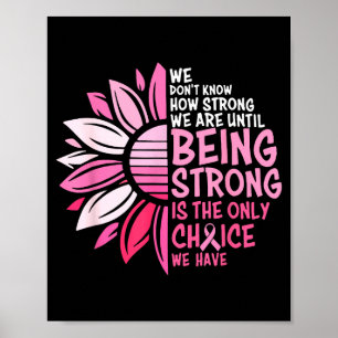 We Don' Know How Strong Until Poster