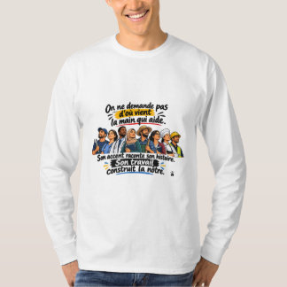 We Don't Ask Where the Helping Hand Comes From T-Shirt