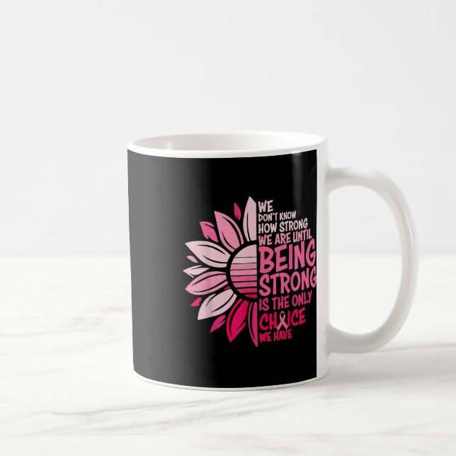 We Dont Know How Strong We Are Until Being Strong  Coffee Mug (Right)