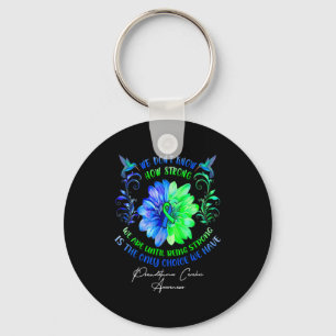 We Dont Know How Strong We Are Until Being Strong Key Ring