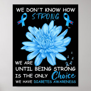 We Dont Know How Strong We Are Until Being Strong Poster