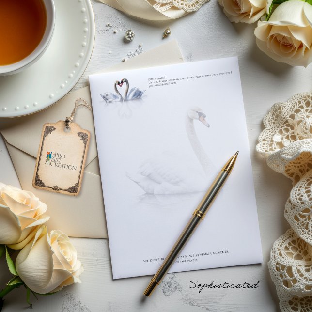 We Don't Remember Days Custom Letterhead (Creator Uploaded)