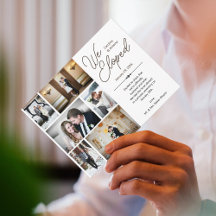 We Eloped, Elopement Postcard