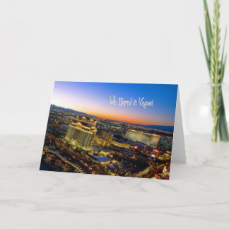 We Eloped in Vegas! card