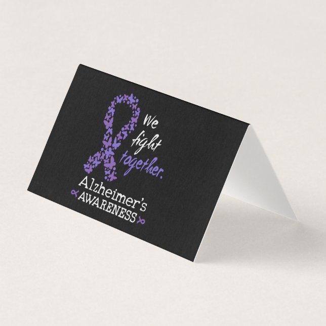 We fight together - Alzheimer awareness (Front)