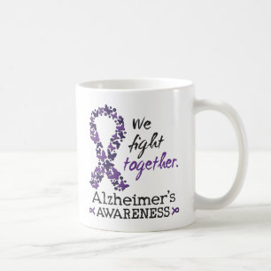 We fight together - Alzheimer awareness Coffee Mug