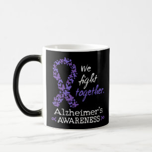 We fight together - Alzheimer awareness Magic Mug
