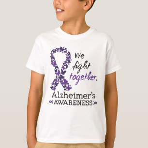 We fight together - Alzheimer awareness T-Shirt