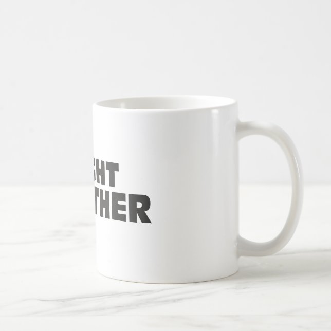 We fight together - Hope Fight Cure Cancer Coffee Mug (Right)