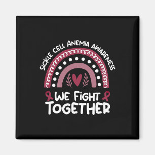 We Fight Together Sickle Cell Anaemia Awareness Sh Magnet