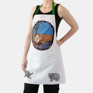 We fish you a Merry Christmas - Aussie apron
