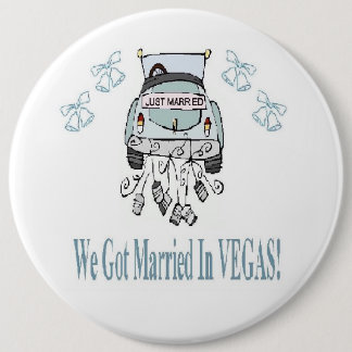 We Got Married In VEGAS! Colossal Button
