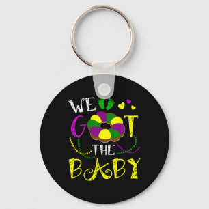 We Got The Byby Mardi Gras Fat Tuesday New Orleans Key Ring