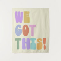 We Got This Inspirational Quote Cute Pastel