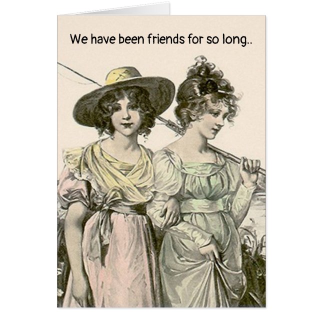 We have been friends for so long cute influence (Front)