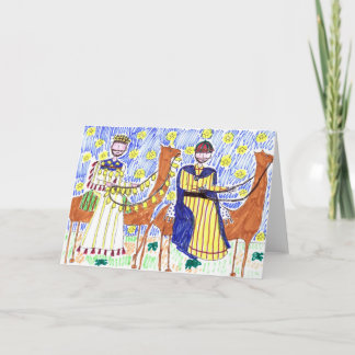 We have come to Worship Him Christmas Card