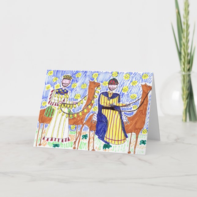 We have come to Worship Him Christmas Card (Front)