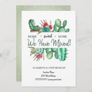 We Have Moved,Cactus Polka Dots