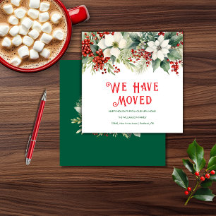 We Have Moved Happy Holidays Moving Home 