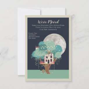 We Have Moved Home Tree House And Moon Announcement