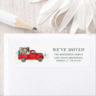 We have Moved Modern Moving Announcement