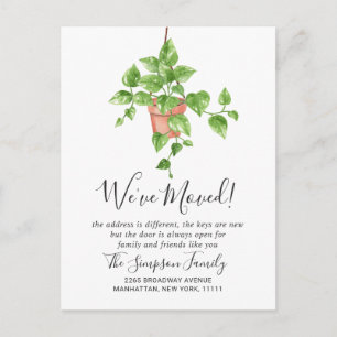 We have Moved Moving Announcement Postcard