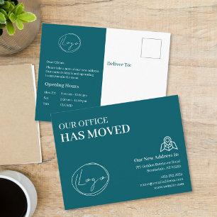 We Have Moved Office Business Address Change Postcard