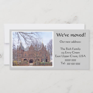 We Have Moved Photocard Template