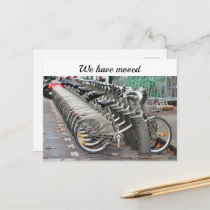 We Have Moved Postcard