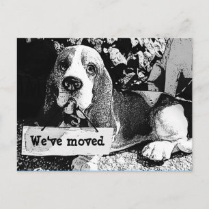 We Have Moved Postcard