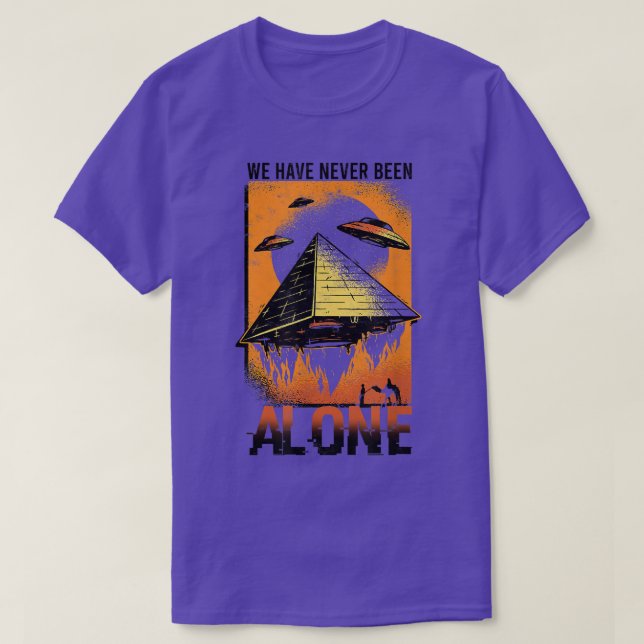We have never been alone - Mediaeval and Historica T-Shirt (Design Front)