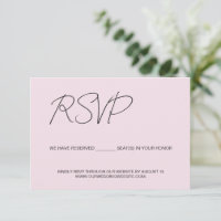 We have reserved seats for you Pink Custom