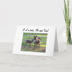 WE HAVE SO MUCH IN COMMON-TWIN CHRISTMAS CARD