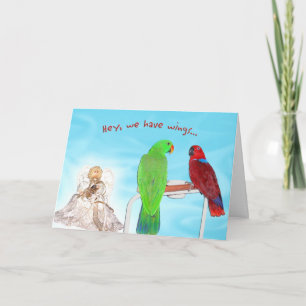 We Have Wings Holiday Card