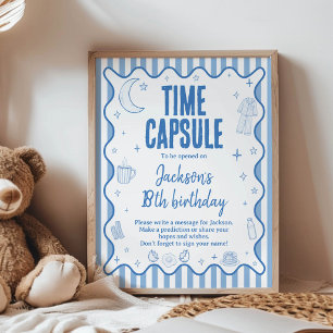 We Haven't Slept One Bit Birthday Time Capsule Poster
