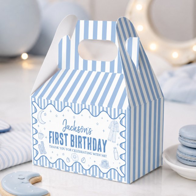 We Haven't Slept One Bit Pyjamas Birthday Favour Box (Creator Uploaded)