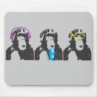 We Hear, We Speak, We See Things Mouse Mat