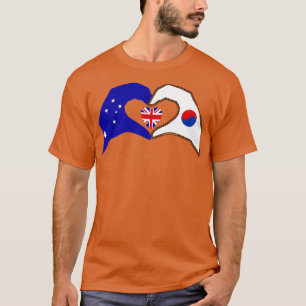 We Heart Australia Korea Patriot Flag Series T-Shirt