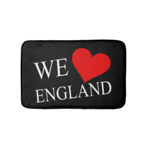 We Heart England wt bmt Bath Mat