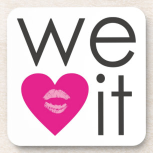 We Heart It Coaster