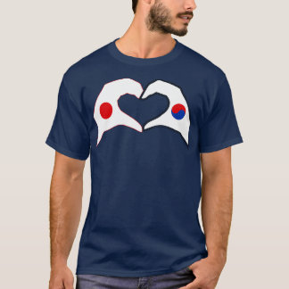 We Heart Japan Korea South Multinational Patriot F T-Shirt