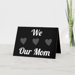 We Heart Our Mum   Modern   Happy Mothers Day Card