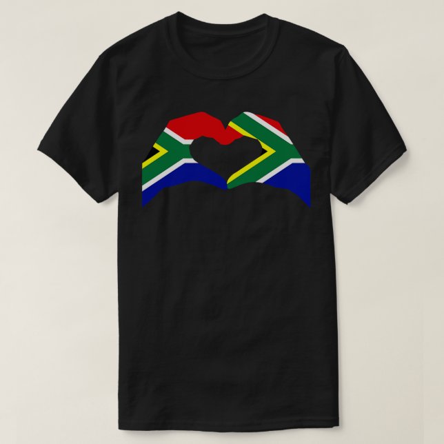 We Heart South Africa Patriot Series T-Shirt (Design Front)