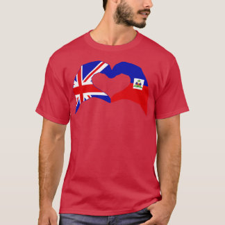 We Heart UK Haiti Multinational Patriot Flag Serie T-Shirt
