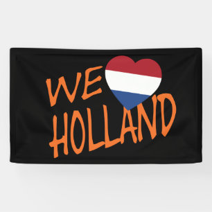 We Heartflag Holland or on bk bnrcnt Banner