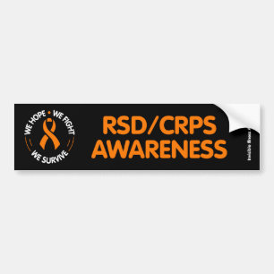 We Hope We Fight We Survive...RSD/CRPS Bumper Sticker