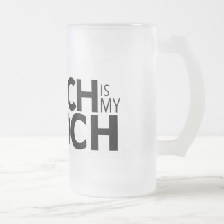 WE ♥️ KOMBUCHA! FROSTED GLASS BEER MUG