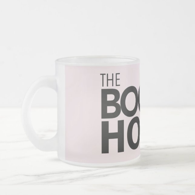 WE ♥️ KOMBUCHA! FROSTED GLASS COFFEE MUG (Left)