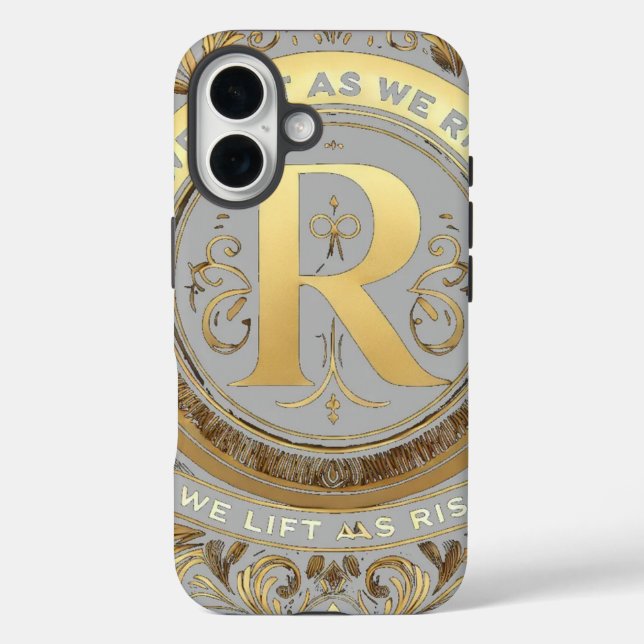 We Lift as We Rise – Inspirational Case-Mate Tough Case-Mate iPhone Case (Back)