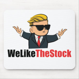 We Like The Stock (Wall Street Bets) Mouse Mat